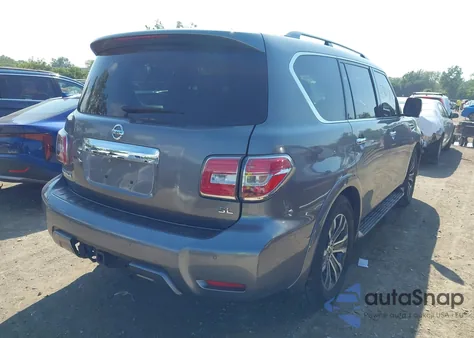 2020 Nissan Armada Sl 4Wd from USA, damaged, VIN JN8AY2NC3LX517109